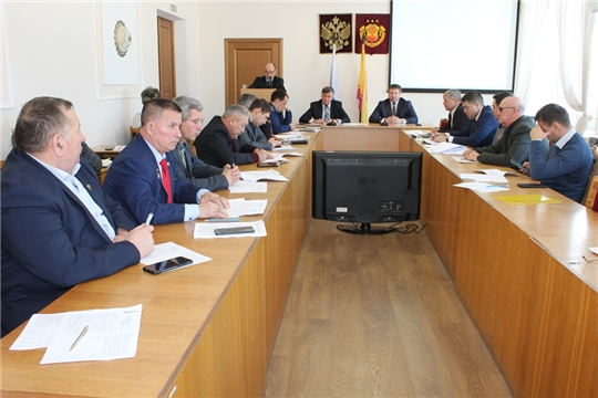 Заседание собрания депутатов Урмарского муниципального округа
