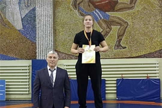 Ямщикова Анна  - победитель первенства Чувашской Республики по вольной борьбе
