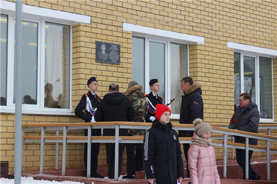 Открытие мемориальной доски памяти О.В. Давыдова