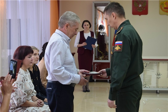 Орден Мужества вручили родителям погибшего солдата