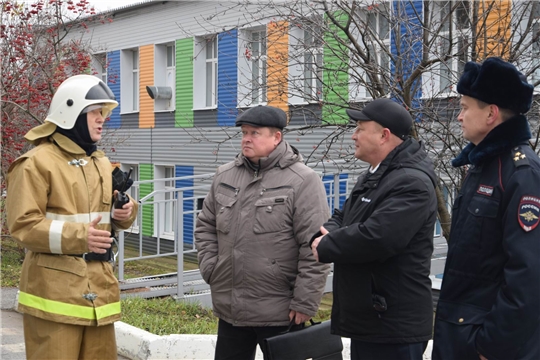 В Вурнарском районе проводятся учения по территориальной и гражданской обороне