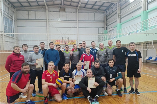 Состоялся чемпионат района по волейболу среди мужских команд