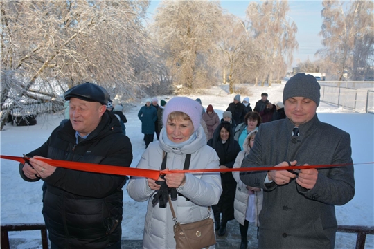 В деревне Буртасы после капитального ремонта открылся обновленный офис врача общей практики