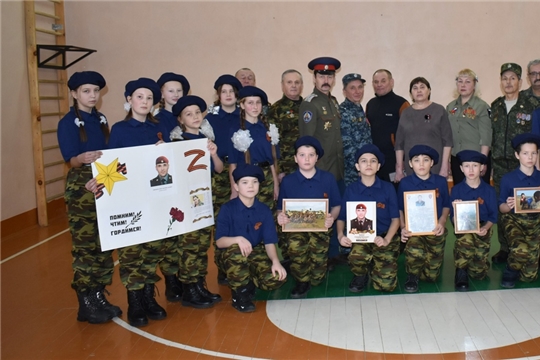 Отряд спецназовцев Санарпосинской школы носит имя земляка Александра Никонова