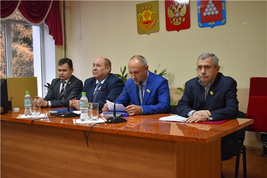 Состоялось третье внеочередное заседание Собрания депутатов Ядринского муниципального округа Чувашской Республики первого созыва