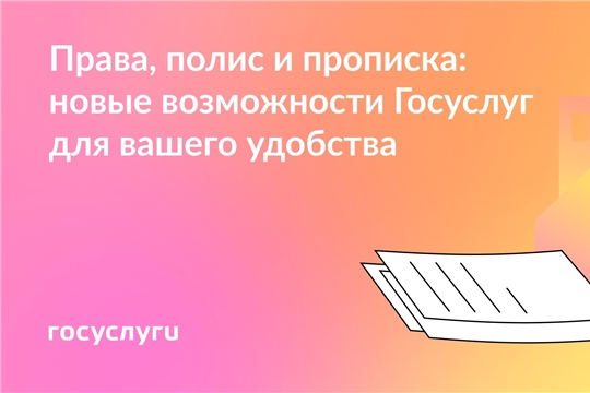 Права, полис и прописка: новые возможности Госуслуг для вашего удобства