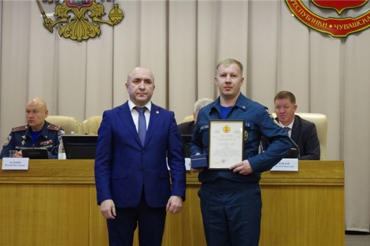 В Чебоксарах подвели итоги деятельности спасательных служб Чувашии за 2022 год