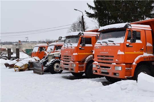 Информация о количестве техники, задействованной при уборке снега на территории Ядринского муниципального округа 3 февраля