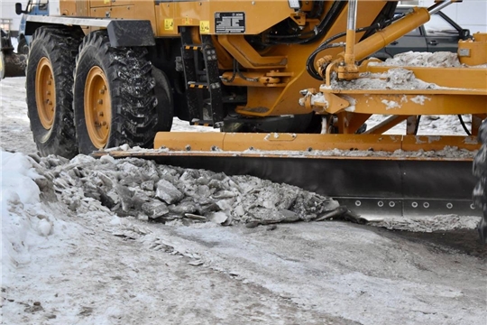 Информация о количестве техники, задействованной при уборке снега на территории Ядринского муниципального округа 9 февраля