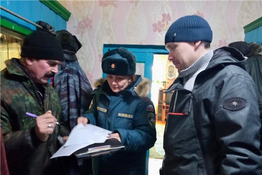 На территории Ядринского муниципального округа продолжается проведение профилактической работы в жилье