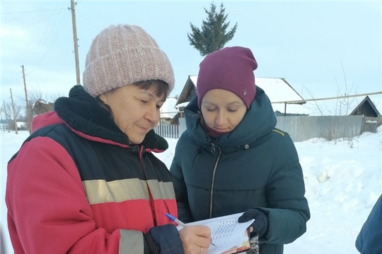 В Старотиньгешском территориальном отделе проводятся встречи с гражданами, в рамках которых обсуждаются проблемы и вопросы жителей