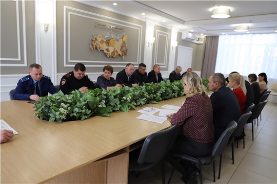 Заседание комиссии по профилактике правонарушений в Яльчикском районе