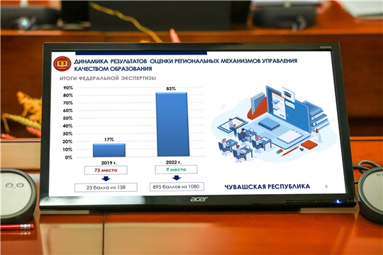 За два года Чувашия переместилась с конца рейтинга управленческих механизмов в образовании в топ-10 регионов-лидеров