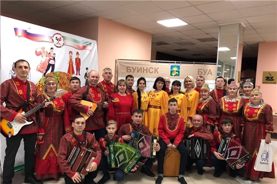 Выступление творческих  коллективов  Яльчикского муниципального округа в городе Буинск