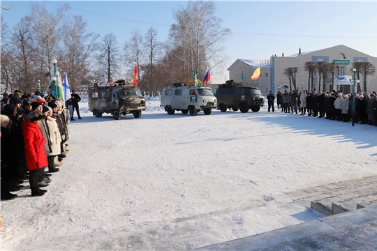 В зону проведения СВО отправлена очередная партия гуманитарного груза из Яльчикского муниципального округа.