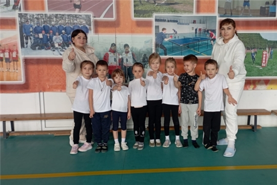 Янтиковские дошкольники делают первый шаг к ГТО