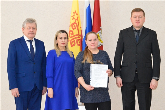 Состоялось вручение Свидетельства о праве на получение единовременной денежной выплаты