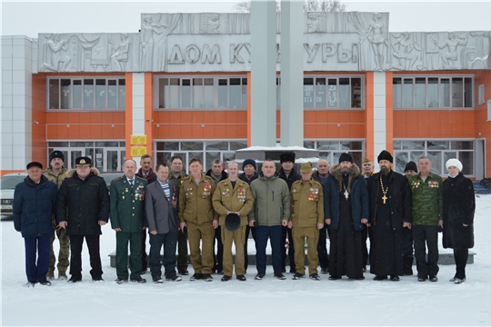 В Янтиковском округе состоялось мероприятие, посвященное 34-ой годовщине вывода Советских войск из территории Афганистана