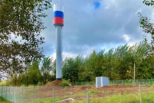 Благодаря программе модернизации коммунальной инфраструктуры завершены работы по капитальному ремонту 7 водонапорных башен в Конарском поселении Цивильского района