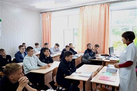 Беседа со студентами о влиянии алкоголя на здоровье