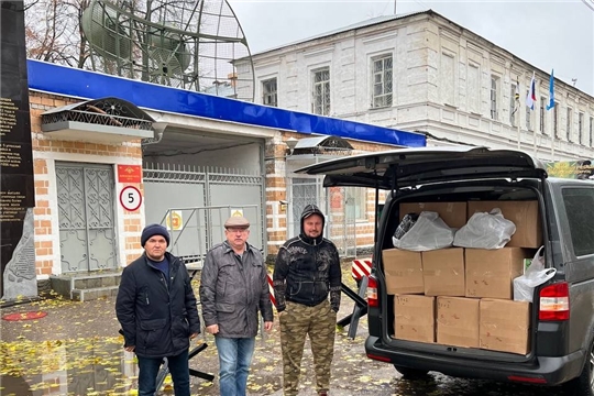 Гуманитарная помощь мобилизованным в Ульяновскую область