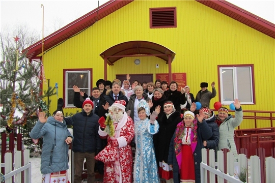 Открытие нового ФАПа стало новогодним подарком для жителей деревни Степное Тугаево
