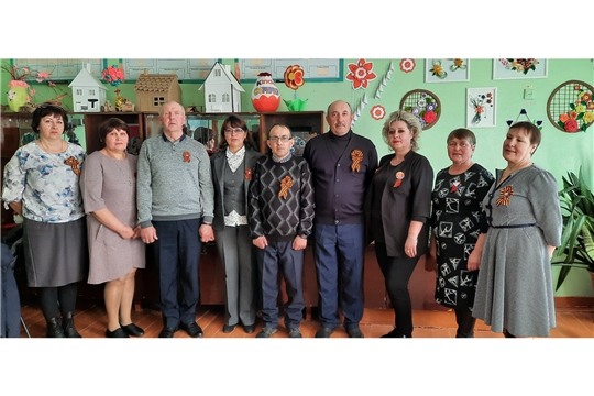  Георгиевская лента 2022 руками Сойгинских учеников 