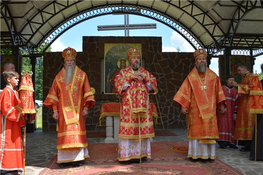 Божественная литургия в день памяти Новомучеников и исповедников Российских на земле Чувашской просиявших в Алатырской епархии