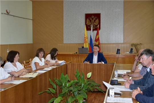 Состоялось очередное совещание с главами сельских поселений Алатырского района