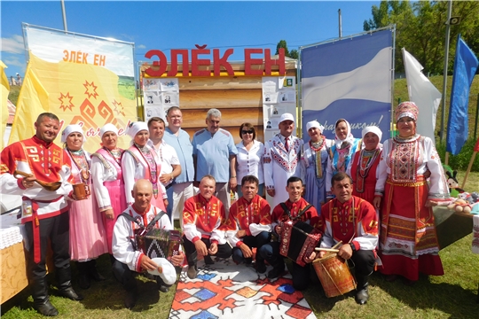 Работники культуры Аликовского района приняли участие в праздновании X Всечувашского праздника «Акатуй»