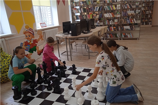 В Аликовской центральной библиотеке прошел Рыцарский турнир «Люди и фигуры»