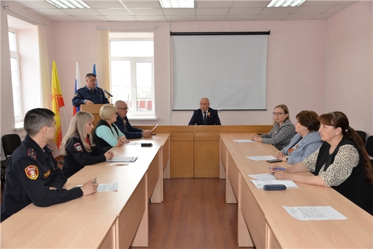 Заседание районного Совета профилактики