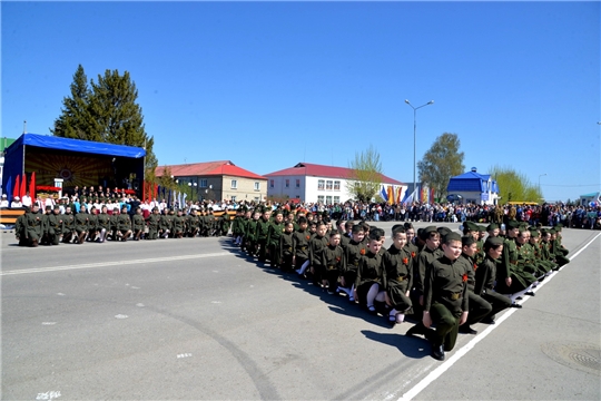 День Победы в Батыревском районе