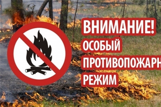 С 15 апреля в Чувашии установлен особый противопожарный режим!