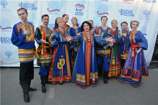 Концерт "Песни России 2022" под руководством Народной артистки Надежды Бабкиной в рамках XVI фестиваля-марафона