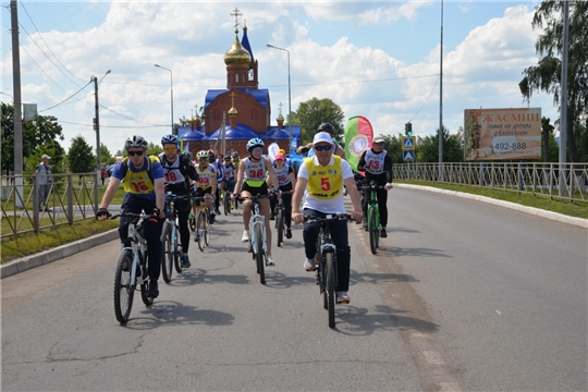 III любительский профсоюзный велопробег «100 км – Потому чТо мы Вместе» в Батыревском районе
