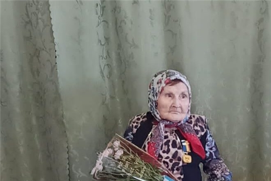 Жительница деревни Козловка отмечает 95-летний юбилей
