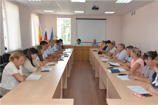 Очередное заседание антитеррористической комиссии Батыревского района