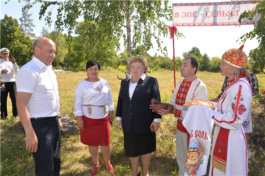 Празднование Дня деревни Шаймурзино, посвященный 88-летия чувашского поэта, переводчика, земляка Геннадия Айги.