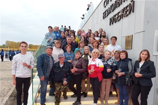 Делегация Чебоксарского района приняла участие в Всероссийской акции «Свеча памяти»