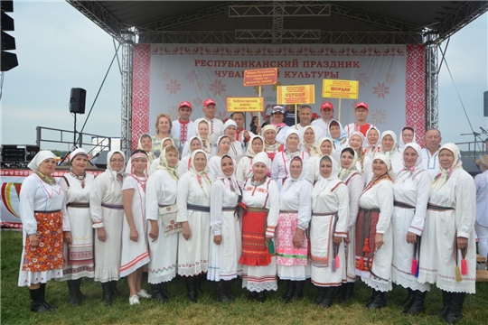 Коллективы Чебоксарского района приняли участие в празднике «Уяв»