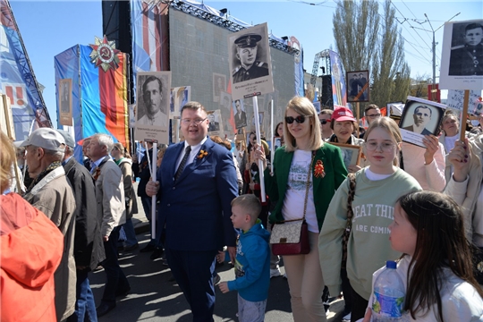 В День Победы глава города Чебоксары Олег Кортунов принял участие в торжественных мероприятиях, посвященных 77-летию Победы в Великой Отечественной войне 1941–1945 годов
