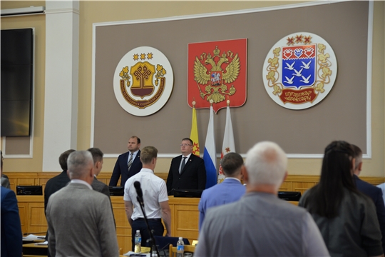 Глава города Чебоксары Олег Кортунов провел внеочередное 21-ое заседание Чебоксарского городского Собрания депутатов
