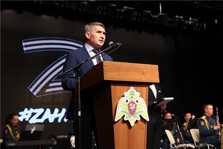 Чăваш Енри Росгвардин республикăри Управленийĕнче вăй хуракансене патшалăх наградисене парса чысланă