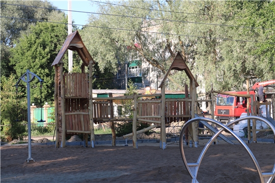 В сквере Скаржевского в Шумерле появится одна из первых межквартальных детских игровых площадок в Чувашии