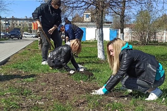 Акция «Сад памяти» в Алатыре