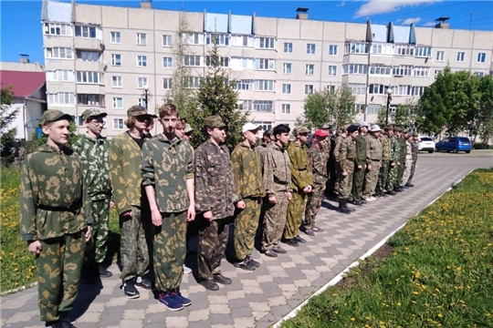 Десятиклассники городских школ принимают участие в учебно-полевых сборах