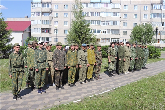 В Алатыре завершены учебно-полевые сборы для старшеклассников