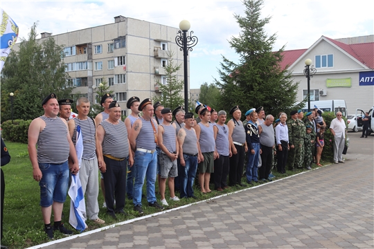 Празднование Дня военно-морского флота в Алатыре