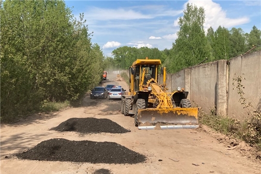 В Чебоксарах обустроили дороги для объезда участка реконструкции